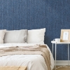 Picture of Crackled Stria Faux Texture Peel and Stick Wallpaper - Blue