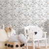 Picture of Jungle Menagerie Peel and Stick Wallpaper - Yellow