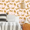 Picture of Cheetah Cheetah Peel and Stick Wallpaper - Pink