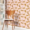 Picture of Cheetah Cheetah Peel and Stick Wallpaper - Pink