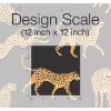 Picture of Cheetah Cheetah Peel and Stick Wallpaper - Black