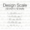 Picture of Doodle Scallop Peel and Stick Wallpaper - Grey