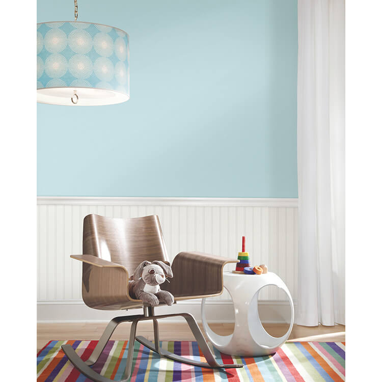 Beadboard Peel and Stick Wallpaper - White | RoomMates Décor
