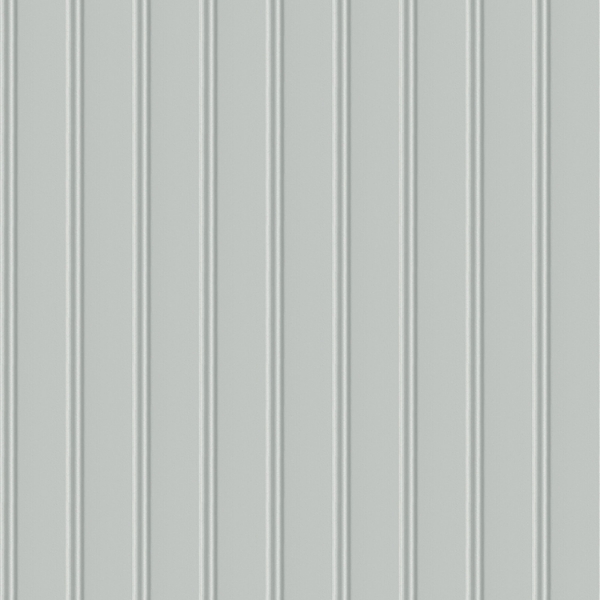 Picture of Beadboard Peel and Stick Wallpaper - Grey