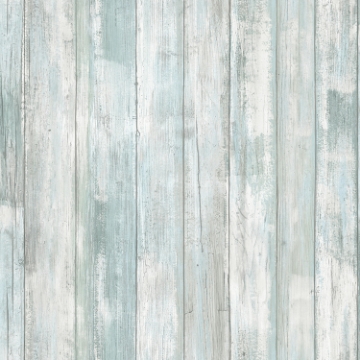 Picture of Distressed Wood Peel and Stick Wallpaper - Denim Blue