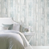 Picture of Distressed Wood Peel and Stick Wallpaper - Denim Blue