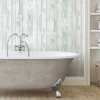 Picture of Distressed Wood Peel and Stick Wallpaper - Denim Blue