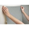 Picture of Herringbone Weave Peel and Stick Wallpaper - Grey