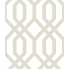 Picture of Gazebo Lattice Peel and Stick Wallpaper - Taupe