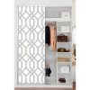 Picture of Gazebo Lattice Peel and Stick Wallpaper - Grey