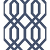 Picture of Gazebo Lattice Peel and Stick Wallpaper - Navy