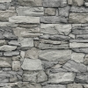 Picture of Stone Peel and Stick Wallpaper - Grey