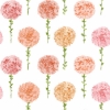 Picture of Mum Floral Peel & Stick Wallpaper - Pink