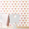 Picture of Mum Floral Peel & Stick Wallpaper - Pink