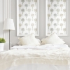 Picture of Mum Floral Peel & Stick Wallpaper - Grey