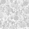 Picture of Forest Friends Peel & Stick Wallpaper - Grey