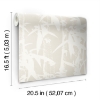 Picture of Modern Bamboo Peel & Stick Wallpaper - Tan