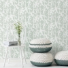 Picture of Modern Bamboo Peel & Stick Wallpaper - Green