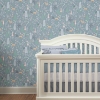 Picture of Spring Forest Pals Peel & Stick Wallpaper - Green