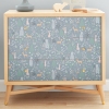 Picture of Spring Forest Pals Peel & Stick Wallpaper - Green