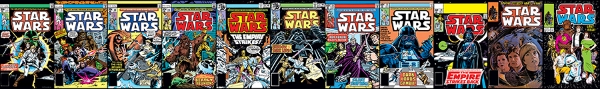 Picture of Star Wars Comic Books Peel & Stick Wallpaper Border