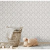 Picture of Rose Lindo Agave Peel & Stick Wallpaper - Taupe