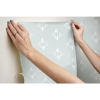 Picture of Rose Lindo Pressed Petals Peel & Stick Wallpaper - Sage