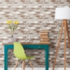 Picture of Reclaimed Brick Peel and Stick Wallpaper - Brown