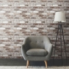 Picture of Reclaimed Brick Peel and Stick Wallpaper - Brown