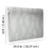 Picture of Nikki Chu Seychelles Wave Peel and Stick Wallpaper - Grey