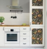 Picture of Citrus Peel and Stick Wallpaper - Black