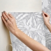 Picture of Mr. Kate Butterfly Peel & Stick Wallpaper - Grey