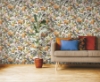 Picture of Citrus Peel and Stick Wallpaper - White