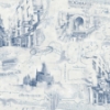 Picture of Harry Potter Map Peel and Stick Wallpaper - Blue