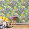 Picture of Tamara Day Jungle Vibe Wallpaper - Yellow/Green Multi