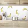 Picture of Mr. Kate Banana Print Peel & Stick Wallpaper - White