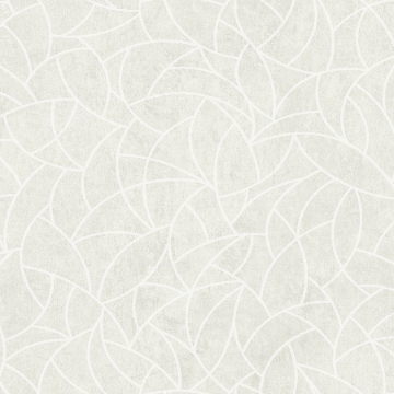 Picture of Modern Crescent Moon Peel & Stick Wallpaper - Cream