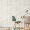 Picture of Winnie The Pooh Toile Peel & Stick Wallpaper - Beige