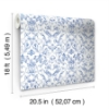 Picture of Meadow Blue Peel & Stick Wallpaper