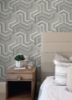 Picture of Geo Puzzle Peel and Stick Wallpaper - Neutral