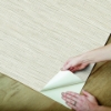 Picture of Dimensional Grasscloth Peel and Stick Wallpaper - Neutral