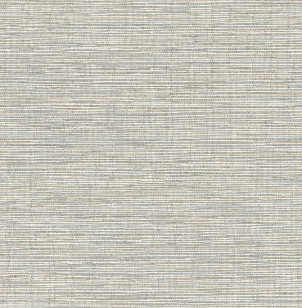 Picture of Dimensional Grasscloth Peel and Stick Wallpaper - Neutral Jade