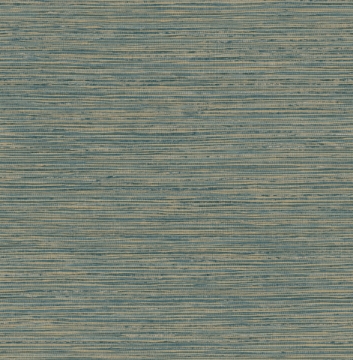 Picture of Dimensional Grasscloth Peel and Stick Wallpaper - Teal