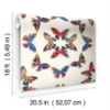 Picture of EttaVee Papillon Peel & Stick Wallpaper - Cream Multi