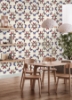 Picture of EttaVee Papillon Peel & Stick Wallpaper - Cream Multi