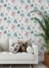 Picture of EttaVee Nuit Tropicale Peel & Stick Wallpaper - White Multi