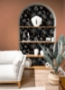 Picture of EttaVee Nuit Tropicale Peel & Stick Wallpaper - Black