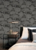 Picture of Perth Peel & Stick Wallpaper - Black