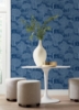 Picture of Perth Peel & Stick Wallpaper - Navy