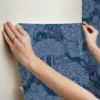 Picture of Perth Peel & Stick Wallpaper - Navy